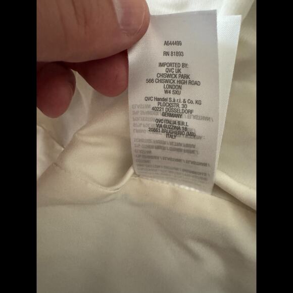 GRAVER Susan Graver Knit Tweed Short Sleeve Blazer Wind Blue Small Career - Picture 14 of 14